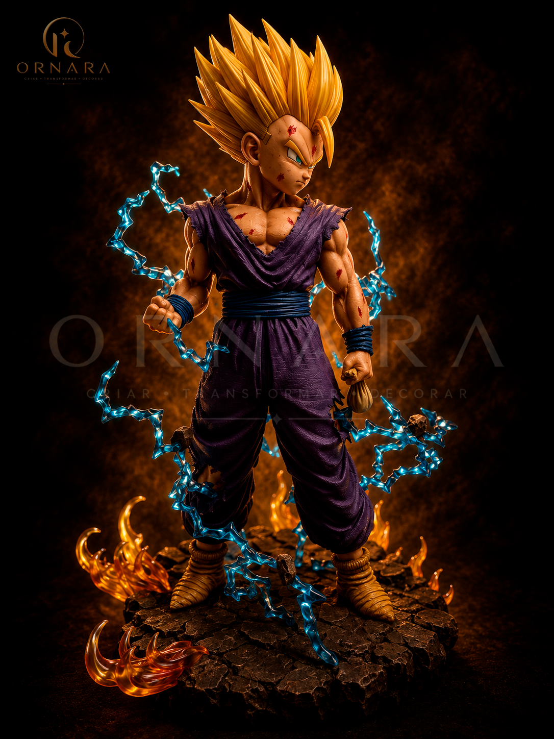 Escultura Gohan Resina