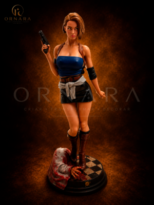 Escultura Jill Valentine Resina