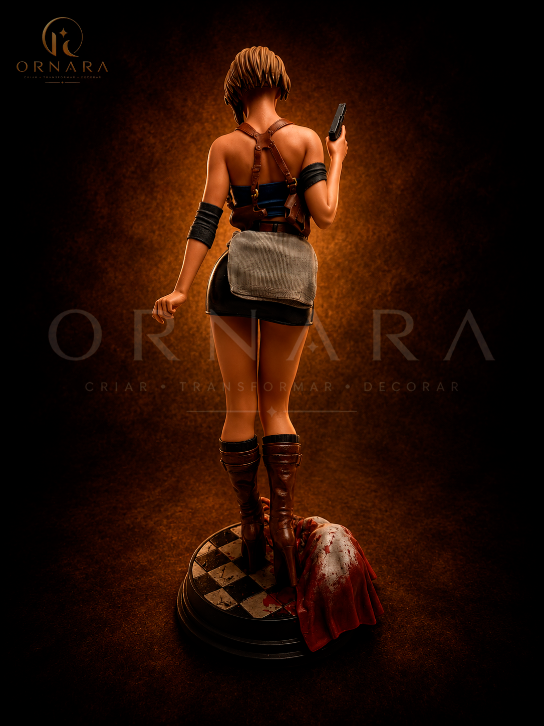 Escultura Jill Valentine Resina