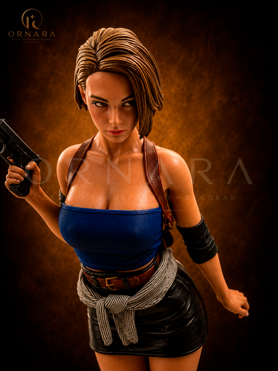 Escultura Jill Valentine Resina