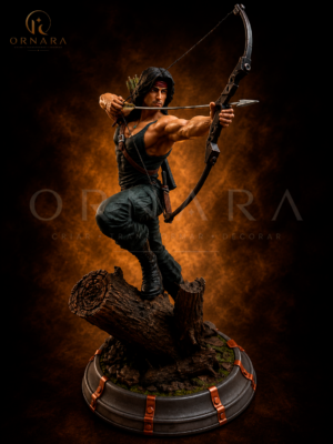 Escultura Rambo Resina