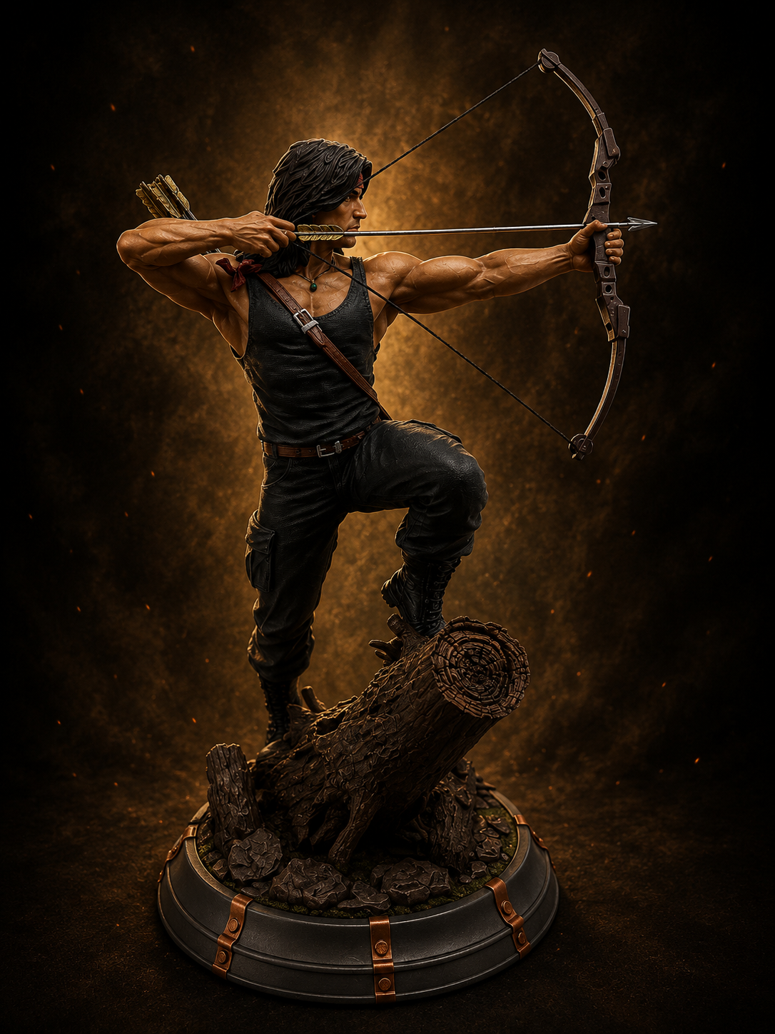 Escultura Rambo