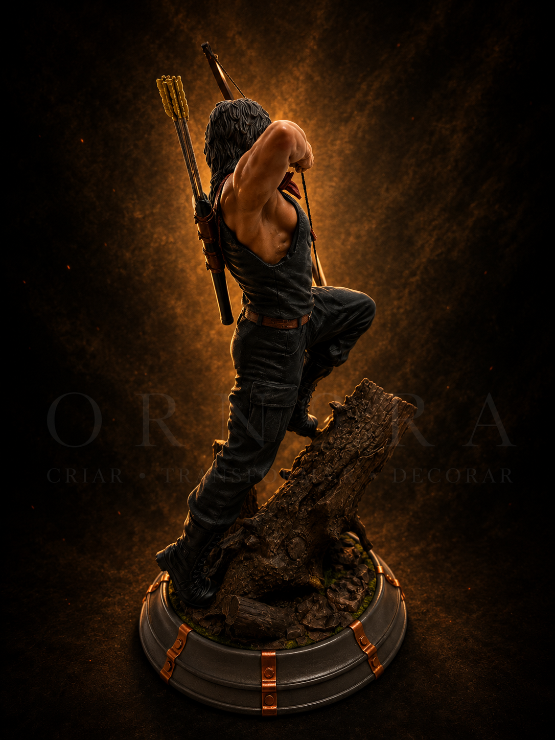 Escultura Rambo