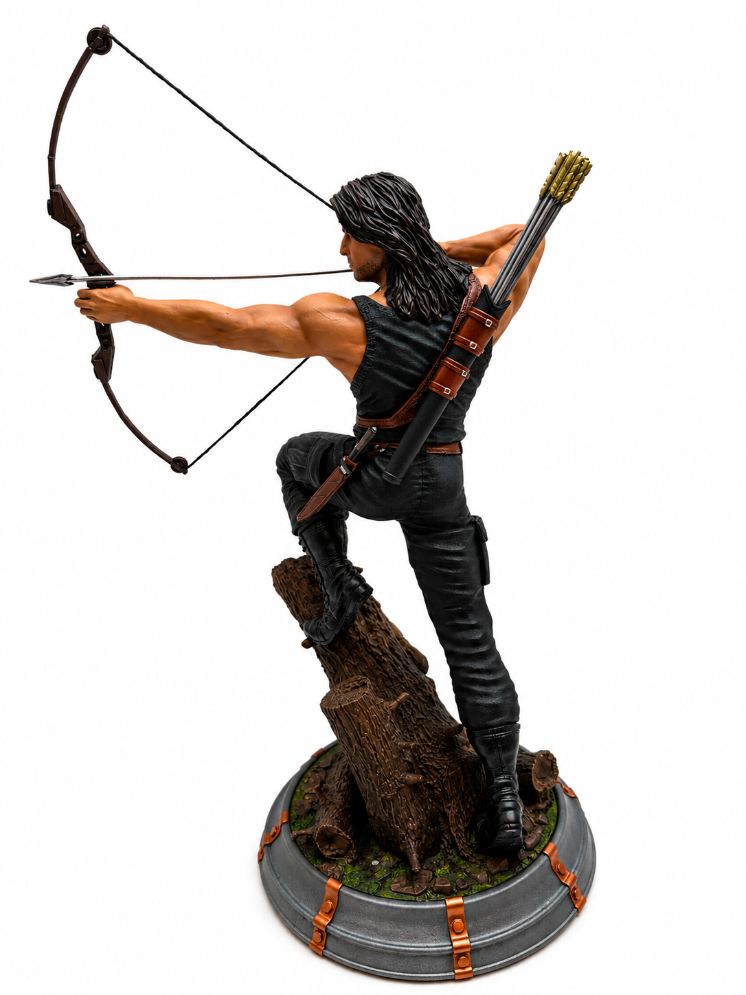 Escultura Rambo Resina