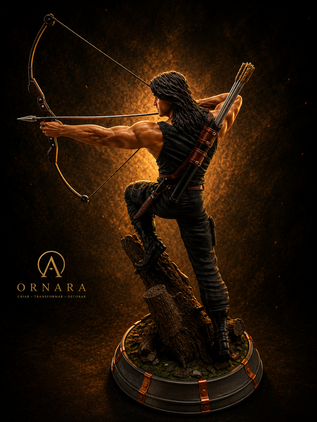 Escultura Rambo