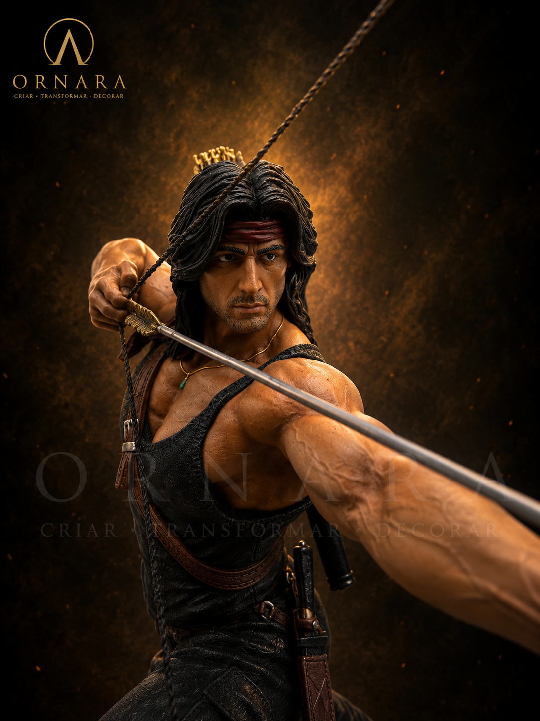 Escultura Rambo